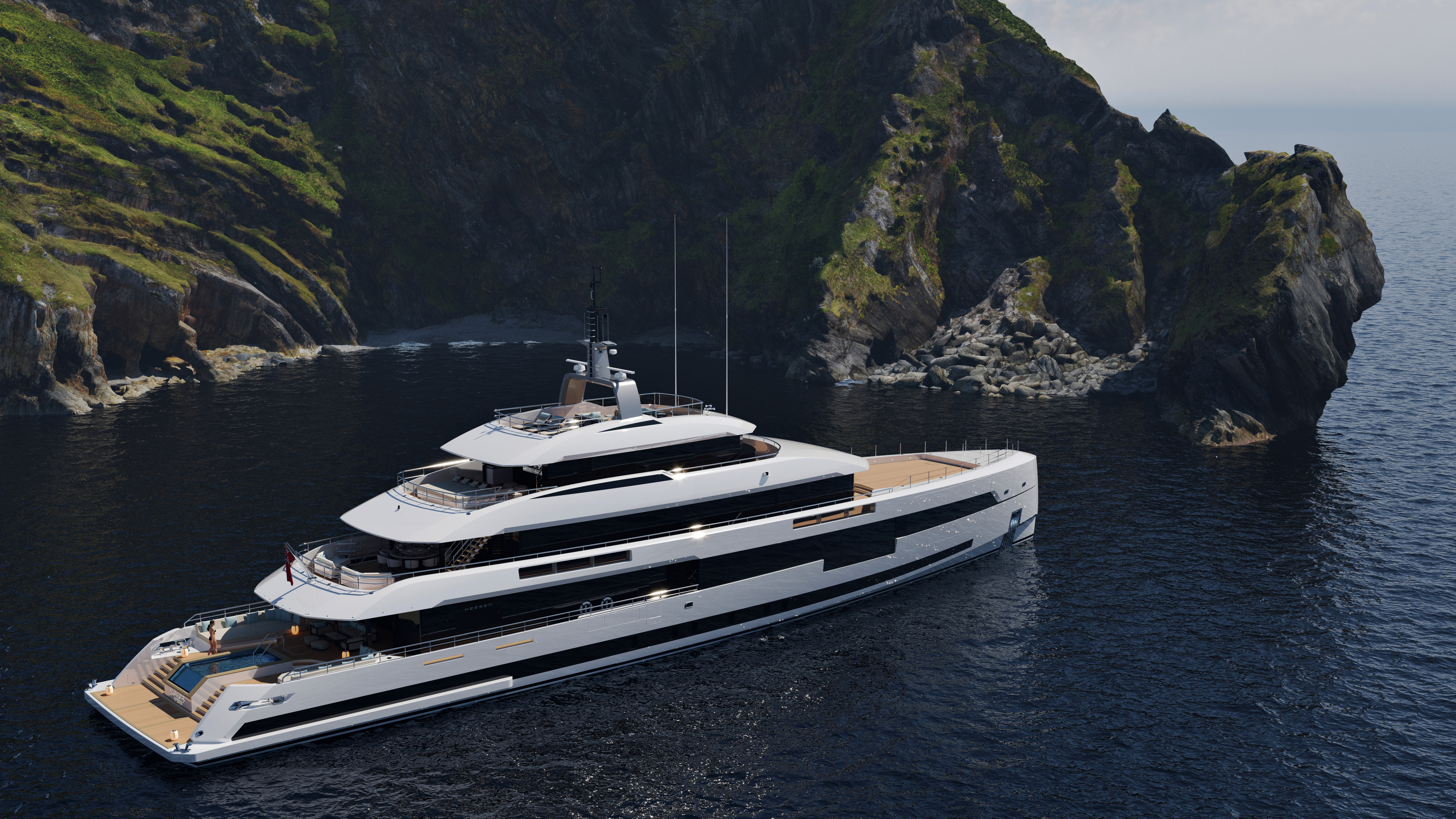 Construction progresses on Heesen's full-custom 57m Project